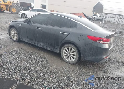 2017 Kia Optima Lx из США, поврежденный, VIN 5XXGT4L38HG129858